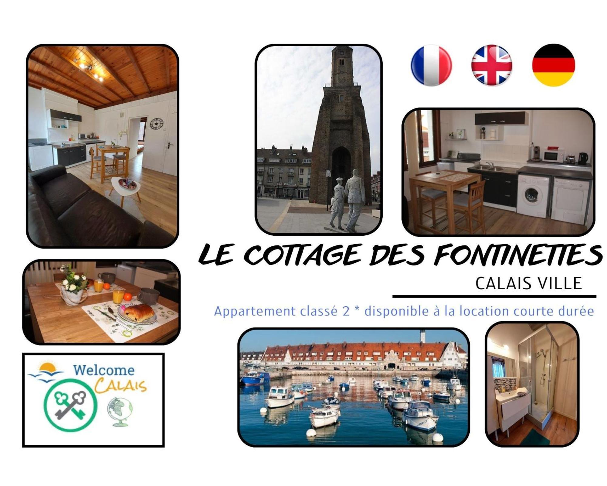 Welcome Calais Centre St Pierre Fontinettes Zewnętrze zdjęcie