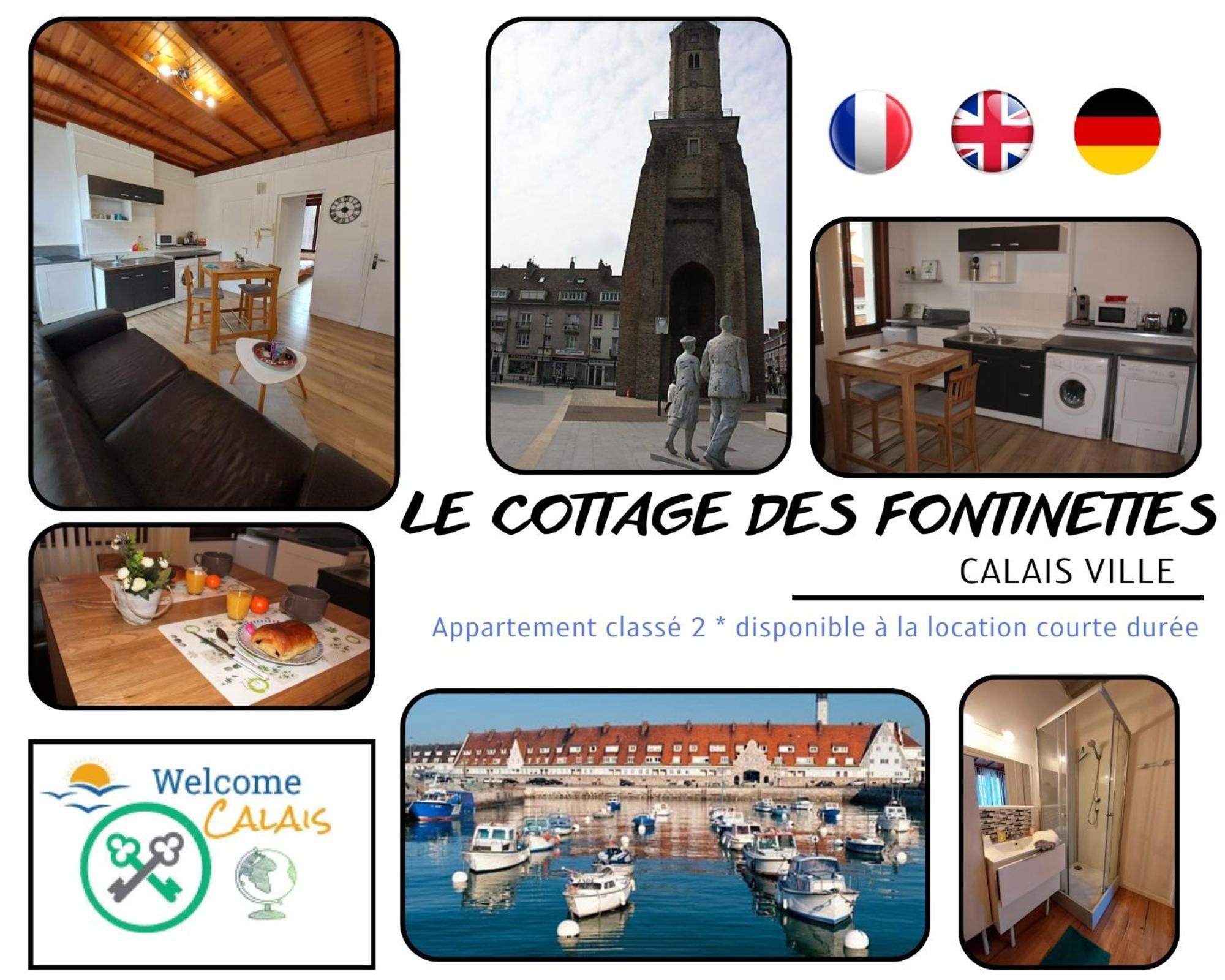 Welcome Calais Centre St Pierre Fontinettes Zewnętrze zdjęcie